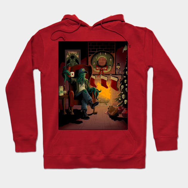 Cthulu Jr. Hoodie by Earbud Theater